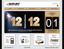 Tablet Screenshot of centurylending.net